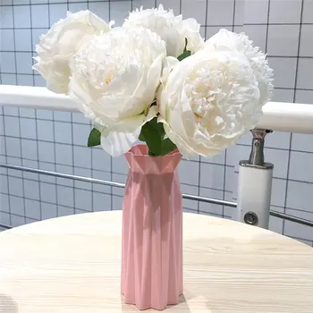 

Hand Tied Five Peony Christmas Artificial Flowers Home Wedding