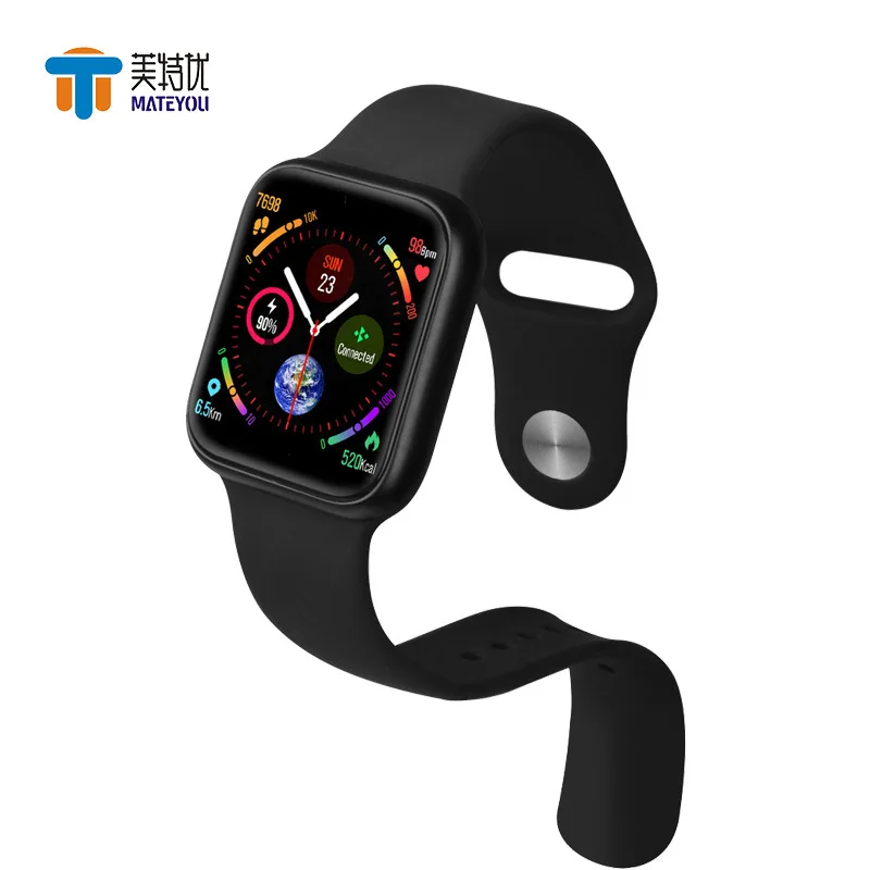 

New Style Color Screen P90 Smart Bracelet All Touch Step Count Sports Heart Rate Sleep Monitoring IP68 Waterproof Message Push