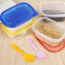 На данный момент 280 мл торт Melaleuca соевое молоко маленькую коробочку одноразовые Пластик Ланч коробка упаковочная коробка