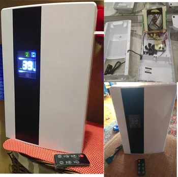 

2.2L Smart Home Dehumidifier Large screen LCD Display Air Dryer Automatic Bucket Full Shut-Off Purifier with remote control