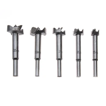 

5PCS 15/20/25/30/35mm HSS Drill Bit Set Hole Saw Cutter Tools Flat Wing Drilling Rotating Tools Set Hole Cutter Drilling Tools