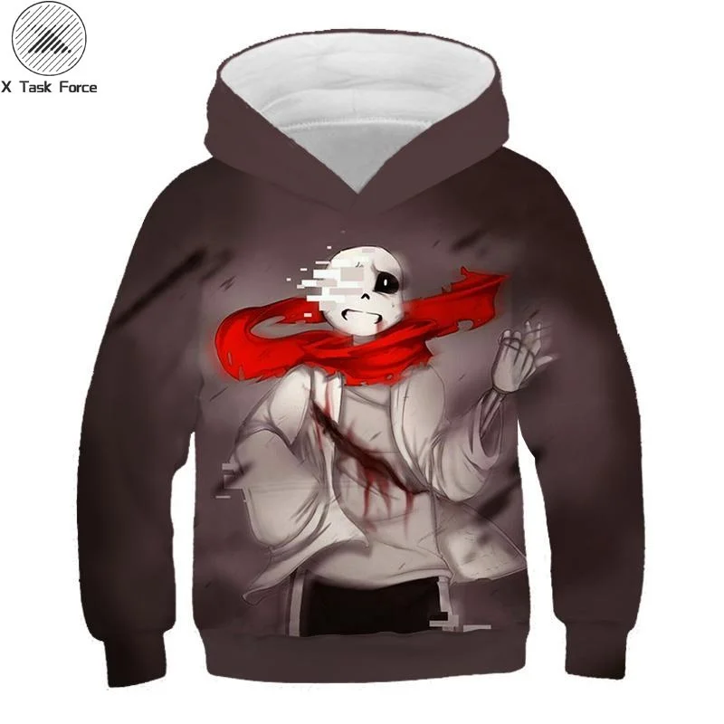 Автономный juego 3D Impresin de nio ocio sudadera protagonista sin genial de nios y nias chaqueta con sombrero X Task Force
