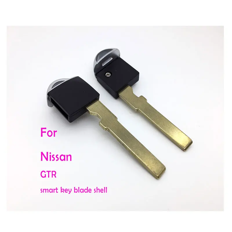 Автомобильные аксессуары для Nissn GTR smart key blade blank shell 5 шт./лот Бесплатная доставка