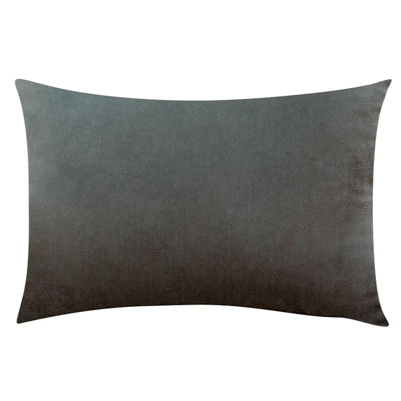 CANIRICA Cushion With Core Velvet Lumber Pillow Home Sofa Pillow For Bedroom Decoration Rectangular Chair Seat Cushions 30x50cm - Цвет: As Picture