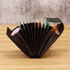 Men Credit Card Holder Leather Purse for Cards Case Wallet for Credit ID Bank Card Holder Women Cardholder and Coins 2