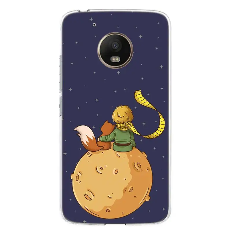 TW221-2 Маленький принц чехол для телефона для Motorola Moto G7 G6 G5S G5 E4 Plus G4 E5 Play power EU Подарочный чехол с рисунком - Цвет: TW221-2