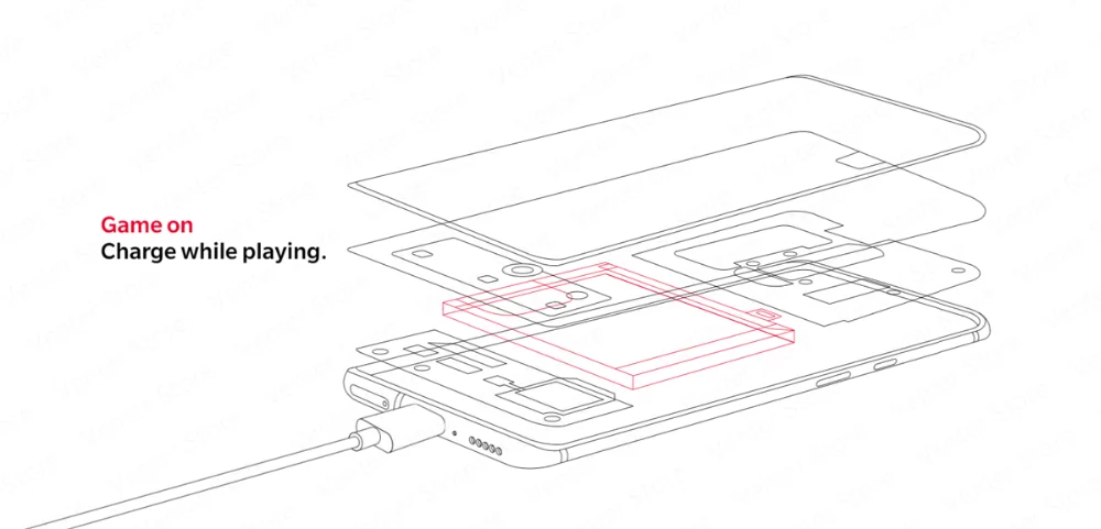 OnePlus 7T Pro Global ROM Snapdragon 855 Plus 8GB 256GB 6.67'' Fluid AMOLED 90Hz Refresh Rate Screen 48MP Triple Cam 4085mA