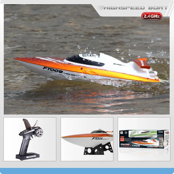 

Flywheel Ft009 Model Remote Control Boat Model Wireless High-Speed 2.4G Remote Control Boat Roll-over Remote Control Boat