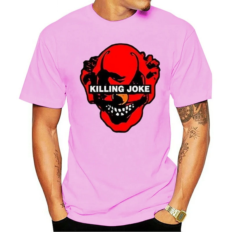 

2020 Fashion T Shirts Killing Joke Heavy Metal Rock Band Black White S-2Xl Custom Graphic O-neck 100% cotton