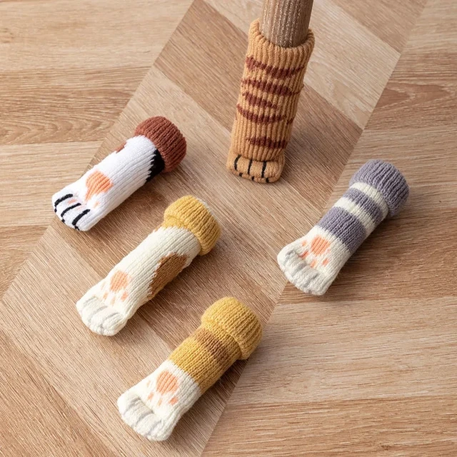 These Cat Paw Chair Socks Are Purrfect for Protecting Floors