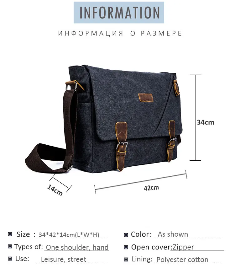 Мужской холщовый портфель, сумка на плечо, винтажные парусиновые сумки, модные текстильные сумки через плечо для мужчин, сумка-мессенджер для отдыха на открытом воздухе