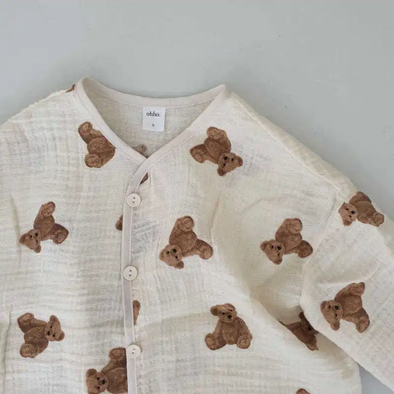 Newborn Baby Boy Girl Cotton Linen Cardigan Infant Toddler Coat Child Breathable Jacket Summer Spring Autumn Baby Clothes 0-3Y