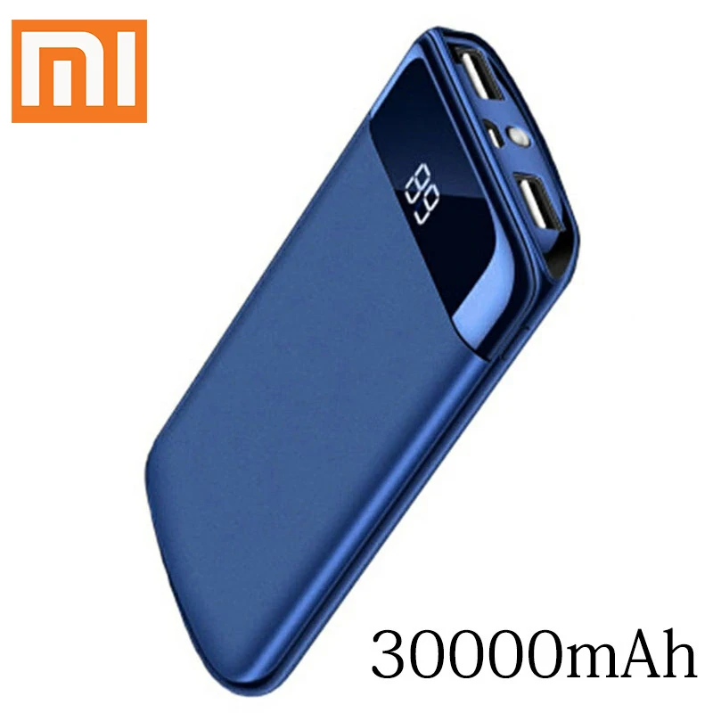 BEST Xiaomi Power Bank 30000mAh Powerbank Waterproof External Battery Phone Accessories Buy 2 Get 10% OF