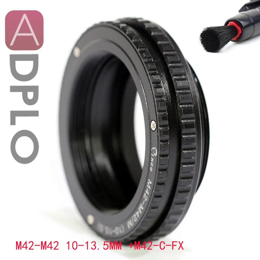 ADPLO M42 к M42 Крепление объектива Регулируемая фокусировка Helicoid объектив для макросъемки адаптер-10 мм до 13,5 мм