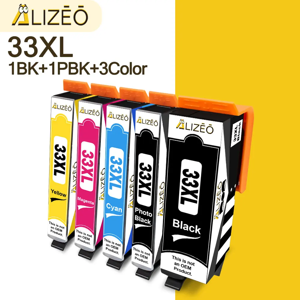 2-12 Pcs 33XL Ink Cartridge For Epson XP-530 630 830 635 540 640 645 900  T3351 T3361 Compatible Printer Ink - AliExpress