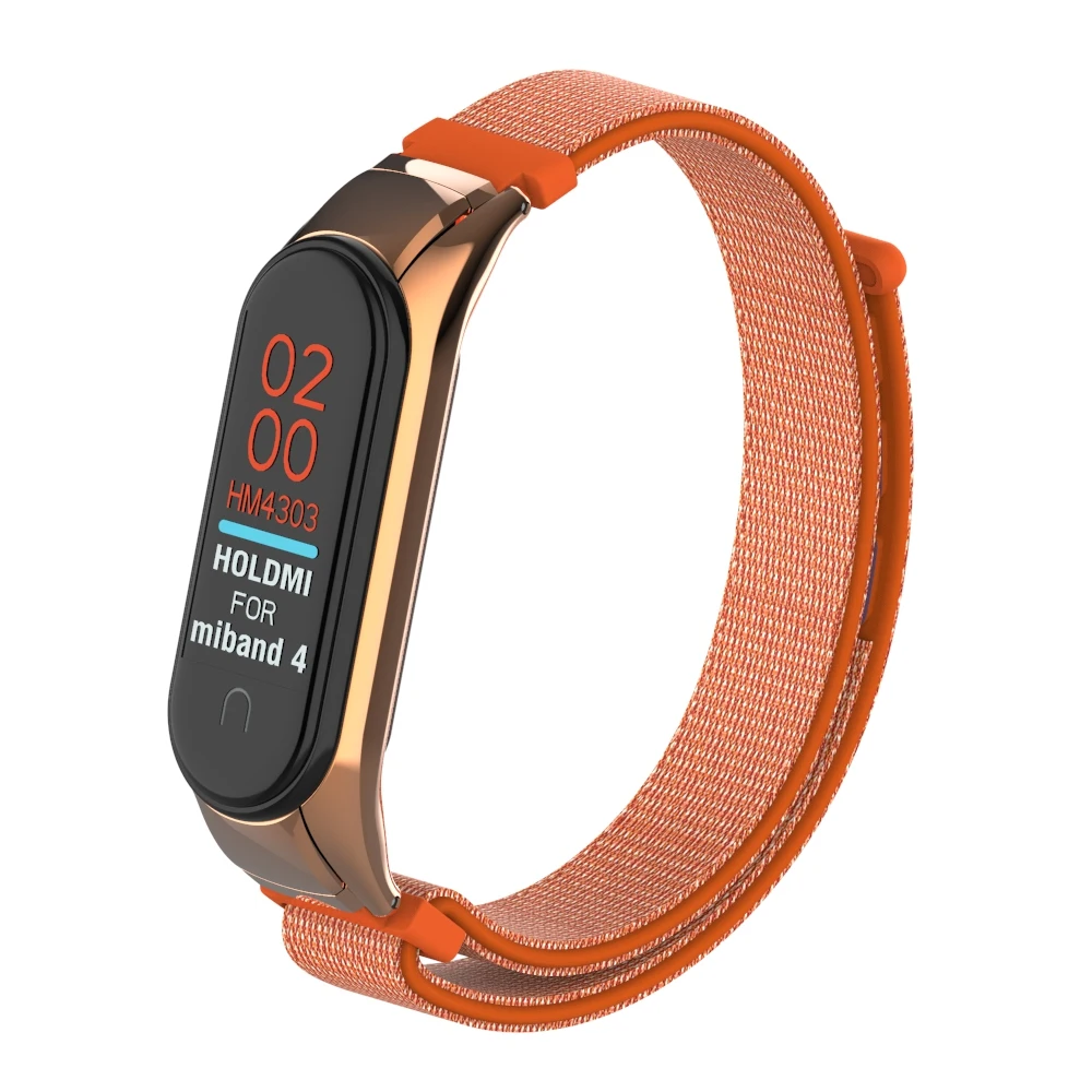 E-ZONE mi Band 3 4 нейлоновый ремешок для Xiaomi mi Band 3 4 браслет mi band 3 4 цветной ремень