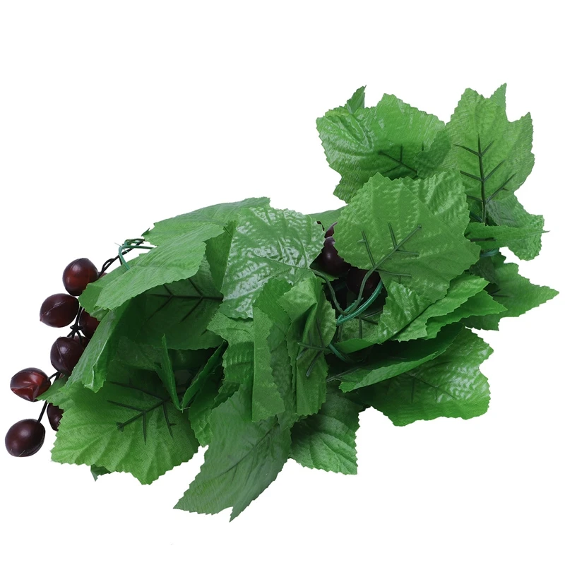 Украшение дома Виноградная лоза, искусственная, 2,4 м, зеленая
