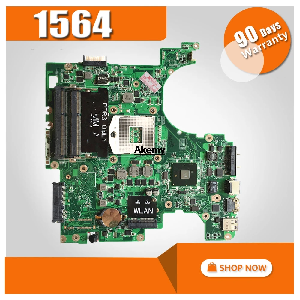 

For DELL 1564 Motherboard DAUM3BMB6E0 CN-0F4G6H 0F4G6H F4G6H 100% tested fully work