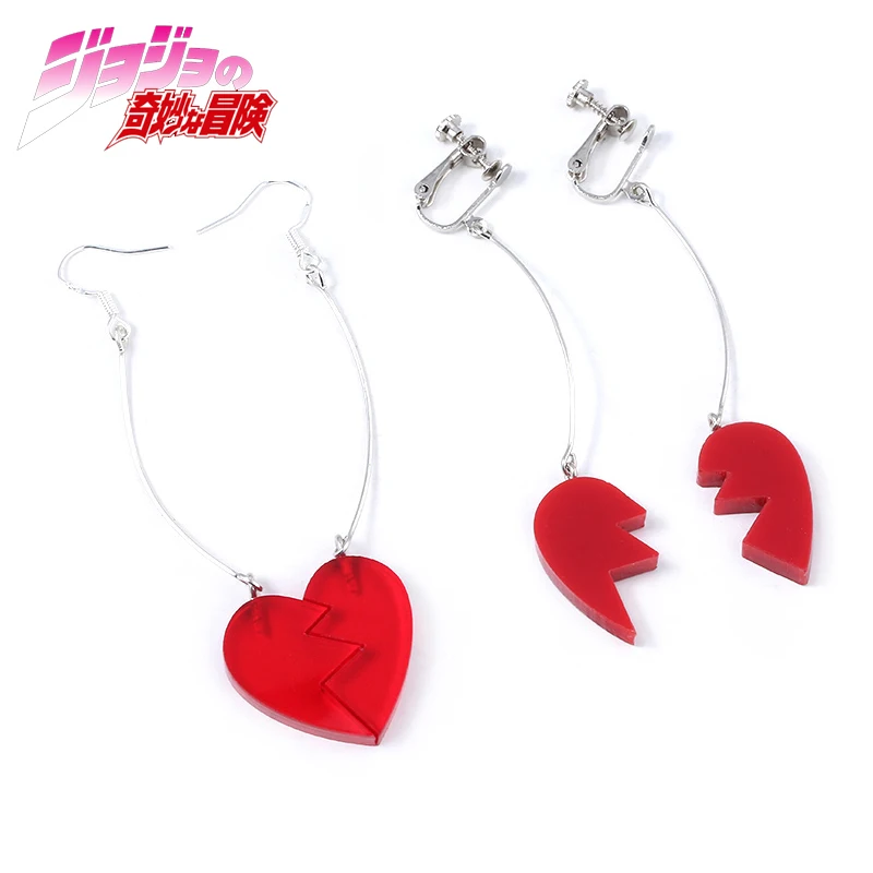 New Anime JoJo's Bizarre Adventure Cosplay Earrings Giorno