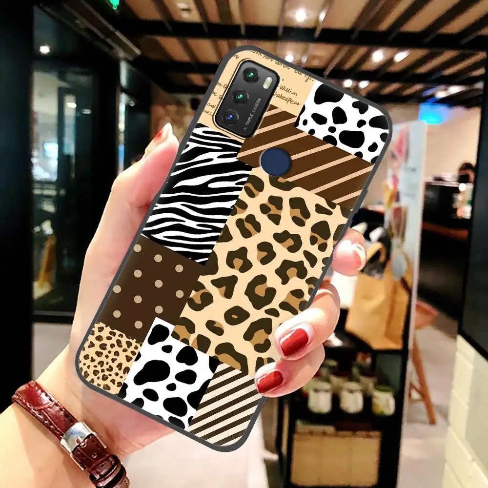 New Arrival Fashion Design Phone Case For TCL 20E/20Y/6125F Cute Shockproof For Woman Soft Case iphone pouch with strap