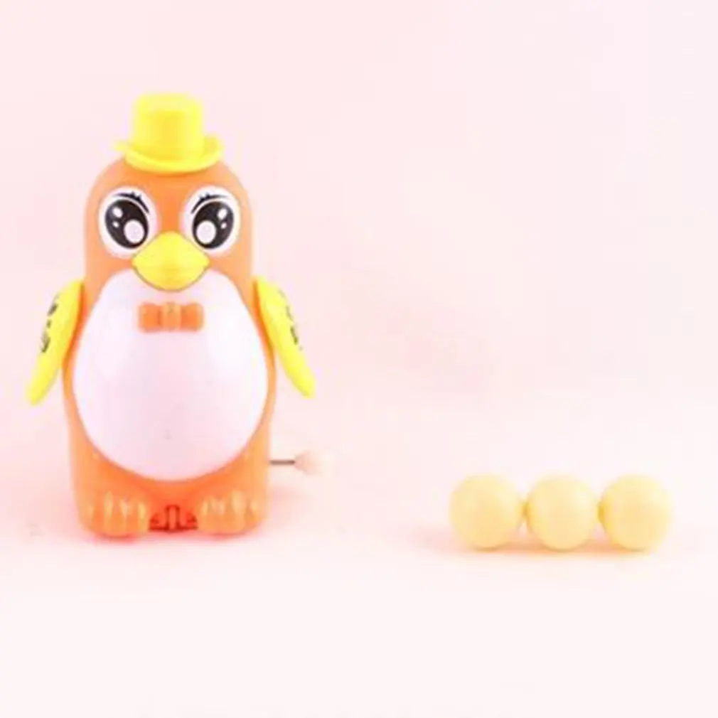 Wind Up Plastic Penguin Toy Set Favors Toy Great Gift for Boys Girls Kids Toddlers with plastic penguin eggs