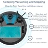 APP Control Sweeping Vacuum Mopping 3-In-1 Robot Auto Obstacle Avoidance One Key Start 100Mins Long Life Smart Sweeping Robot 6