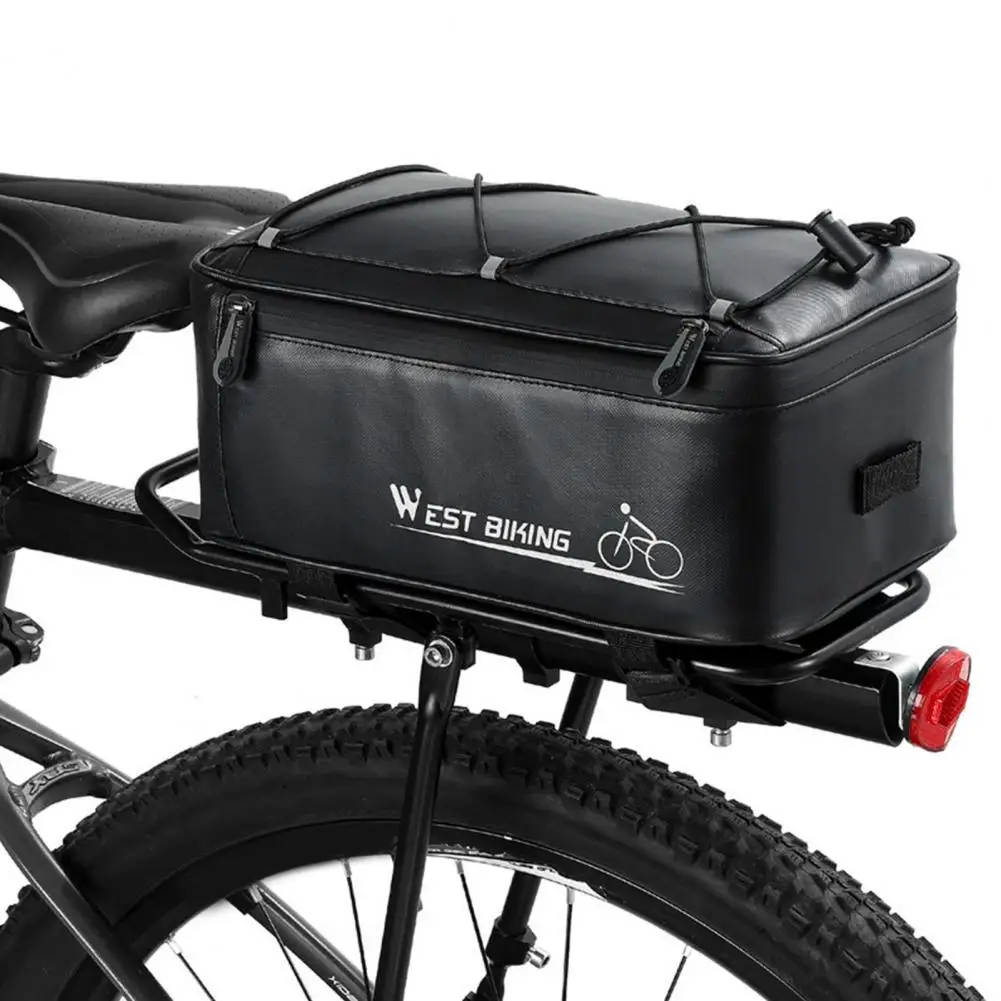 

Bicycle Saddle Bags High Quality Zipper Design Large Capacity for Mountain Bike Bike Trunk Bag Bike Trunk Bag