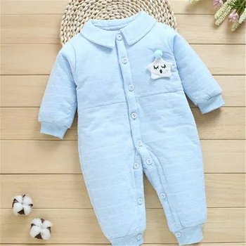 

Newborn Clothing New Baby Boy Girl Rompers Cartoon Dinosaur Print Long 100% Cotton Long Sleeve Infant pajamas winter autumn