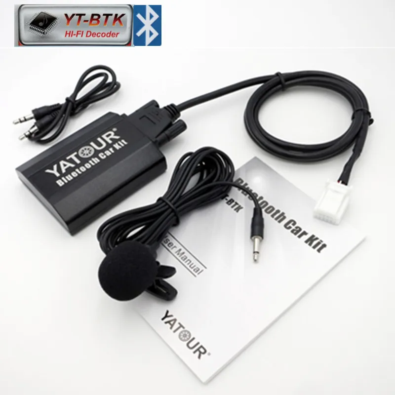 Автомобильный аудио Bluetooth-комплект Yatour для Toyota Avensis Corolla Highlander Camry Lexus цифровой