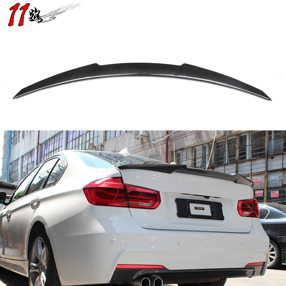 

F80 M3 Genuine Forged Carbon Spoilers Fit for 3 Series F30 2012-2019 Rear Wing Carbon Fiber Spoiler Trunk Boot Wings Spoilers
