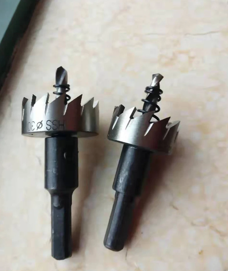 1 pcs 12-50 mm HSS Drill Bit Hole Saw Set Stainless Steel Metal Alloy Drill Bits drill bit set,drill bits,drill bit,step drill,step drill bit,drill cutter,hole saws,tool accessories,electric drill accessory,electric drill attachment