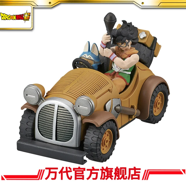 Bandai Genuine MECHA COLLECTION  Dragon Ball  Vol.5 Yamcha with His Powerful Car Action Figure Ornament Model Toys Gift 2