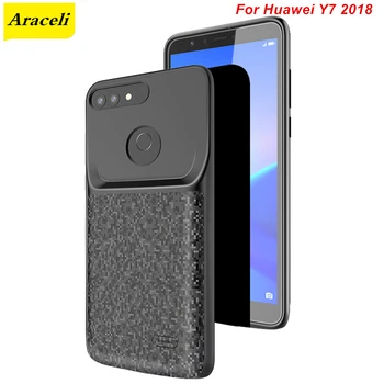 

Araceli 4700 Mah For Huawei Y7 2018 Battery Case Charger Case Smart Phone Cover Power Bank For Huawei Y7 2018 Battery Case Capa