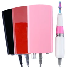 Перезаряжаемый электрический сверлильный станок для ногтей 30000 об/мин, мини-аппарат для маникюра, набор сверл, инструменты для дизайна ногтей, набор SA796-1