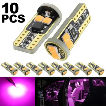 

DC 12V Side Light 2W/pc 24.5x9.7x9(mm) 10pcs 6 SMD Canbus W5W Car Wedge