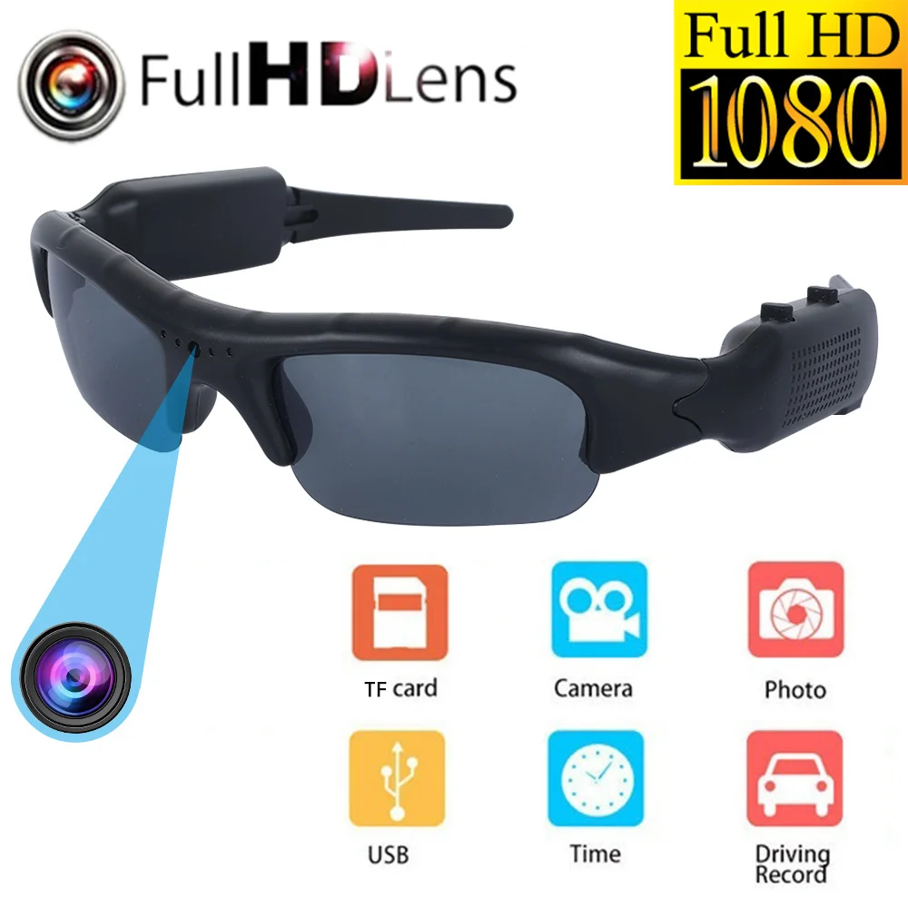 

Mini Sun Glasses Eyewear Digital Video Recorder Glasses Camera Mini Camcorder Video Sunglasses DVR