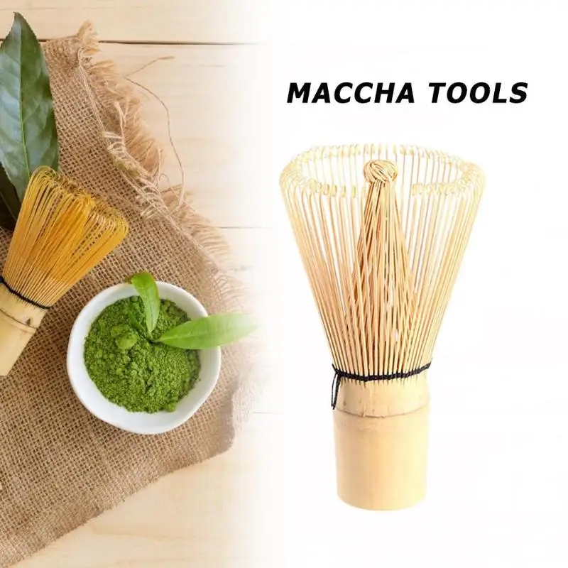 Зеленый чай matcha венчик для пудры японская церемония бамбуковая щетка инструмент аксессуар Экологически чистая чайная щетка