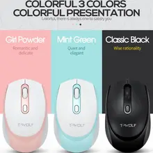 2,4 Ghz ноутбук USB Беспроводная оптическая прокрутка Мыши для ПК ноутбук аксессуары Горячая портативная беспроводная мышь