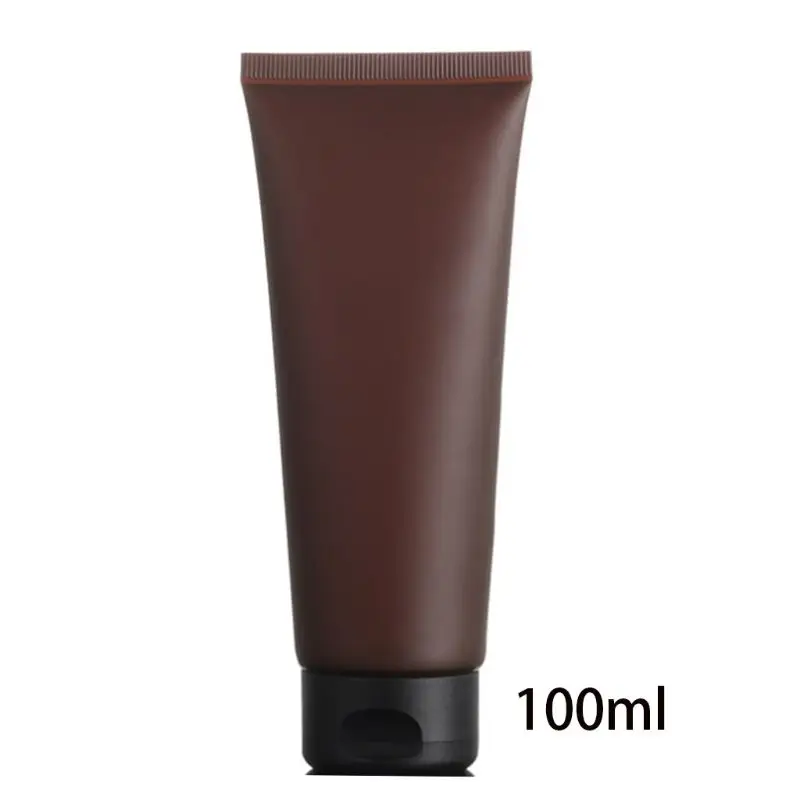 

Facial Cleanser Hose 100ml Black Flip Cover Sub-bottle Cosmetic Skin Care Hose GXMC