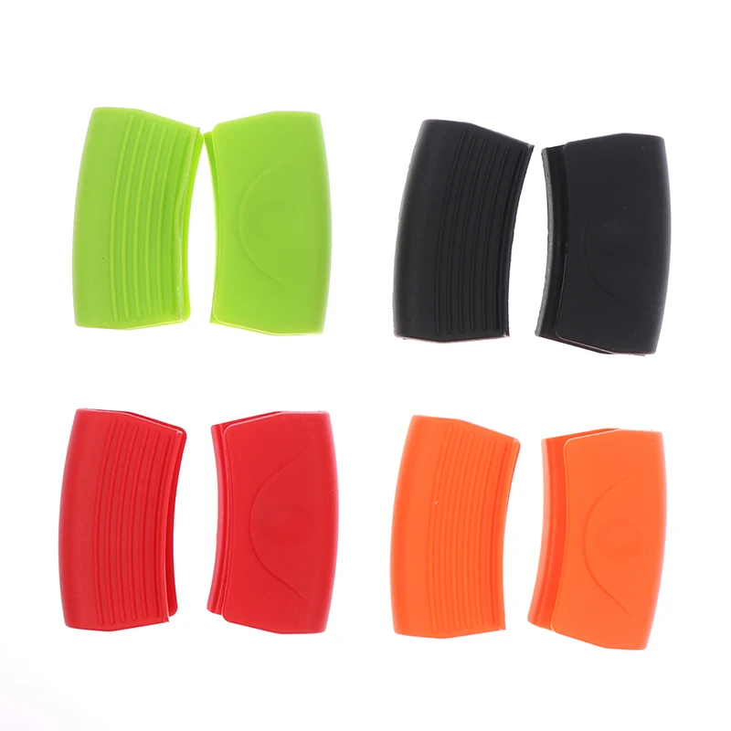 Silicone Pan Handle Cover Grip Silicone Pot Holder Sleeve Pot Glove Pan Handle Cover Kitchen Tools