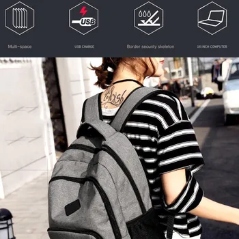

Winter 2020 Unisex 2019 New Shoulder Bag Campus Bag Casual Computer Bag Student Backpack Dropshipping ins style Net red p