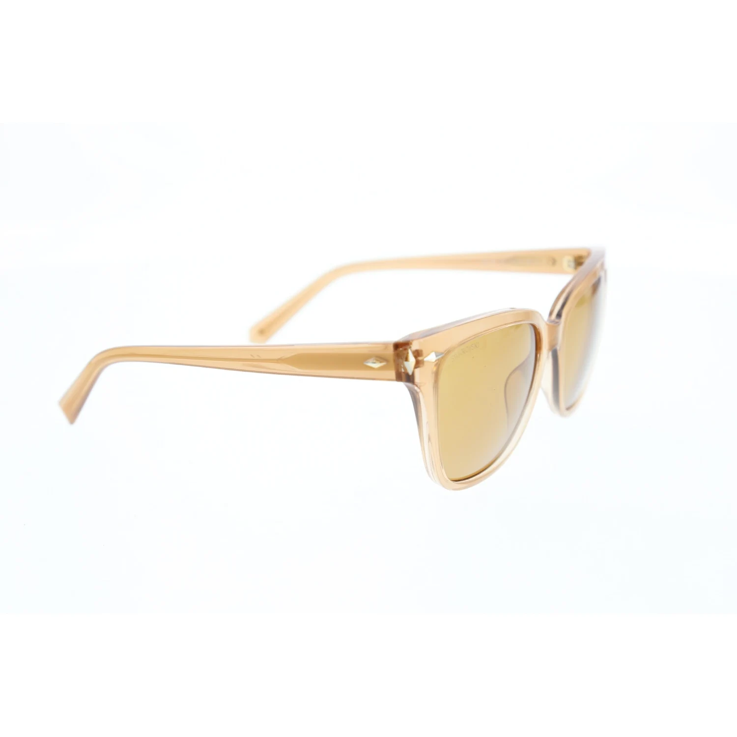 

Women's sunglasses swr 0175 39e bone Brown organic square square 55-17-140 swarovski