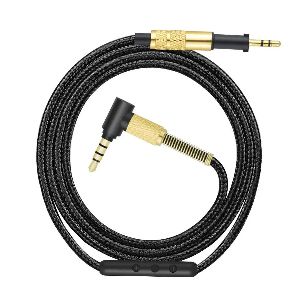 

Позолоченный запасной стерео аудио кабель для наушников AKG K450 K451 K452 K480 K490 K495 Q460