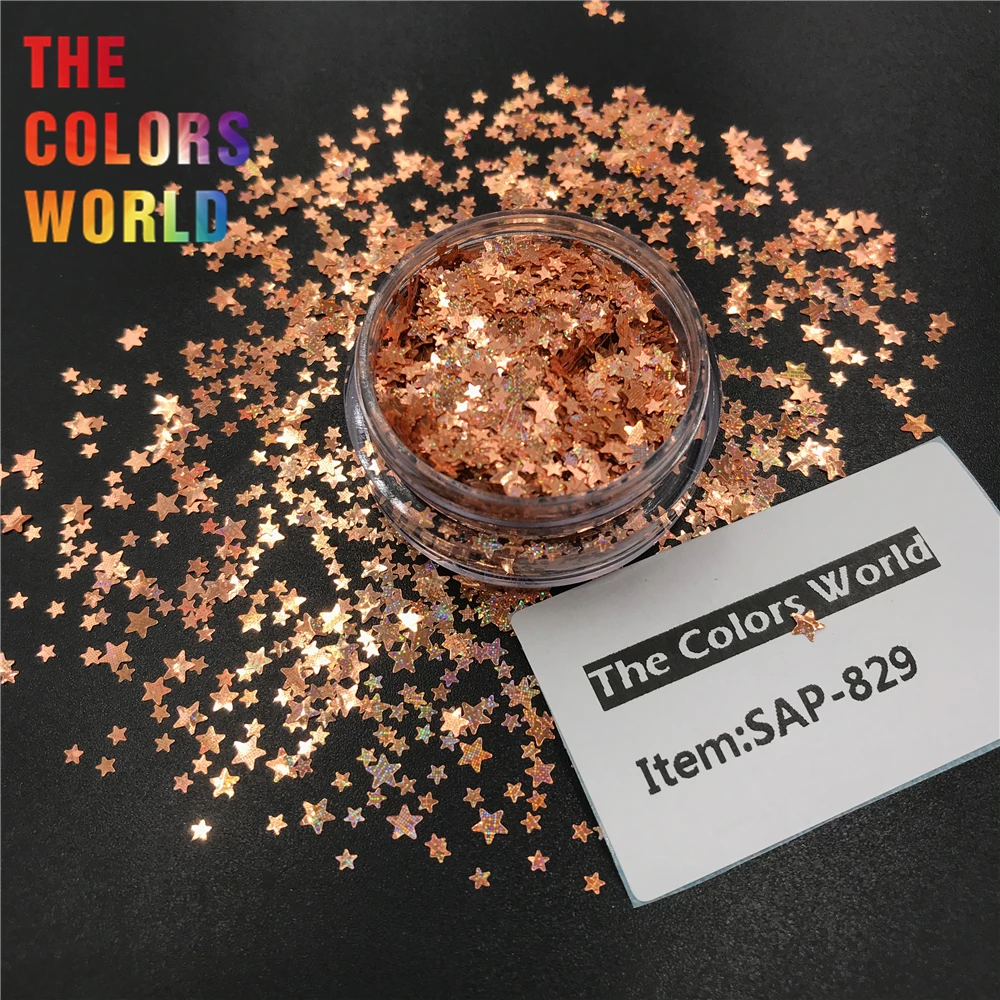 TCT-377 Winking Star High Flash hinning лазерные цветные ногти Блестки для украшения ногтей стаканы для рукоделия аксессуары для фестиваля