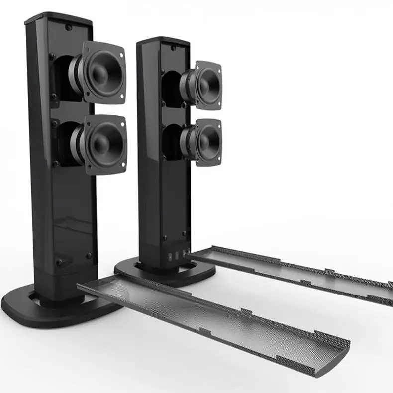 BS-36 домашний кинотеатр Многофункциональный Bluetooth Саундбары динамик с 4 полный диапазон рога и 3D стерео объемный звук поддержка ТВ/ПК