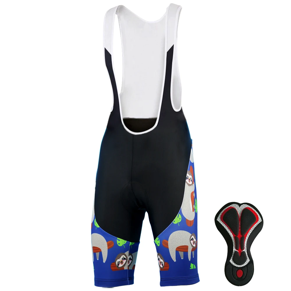 NEW Cycling Bib Shorts Men Culotte Ciclismo Hombre Bicicleta Highway Mountain Breathable Gel Pad | Спорт и