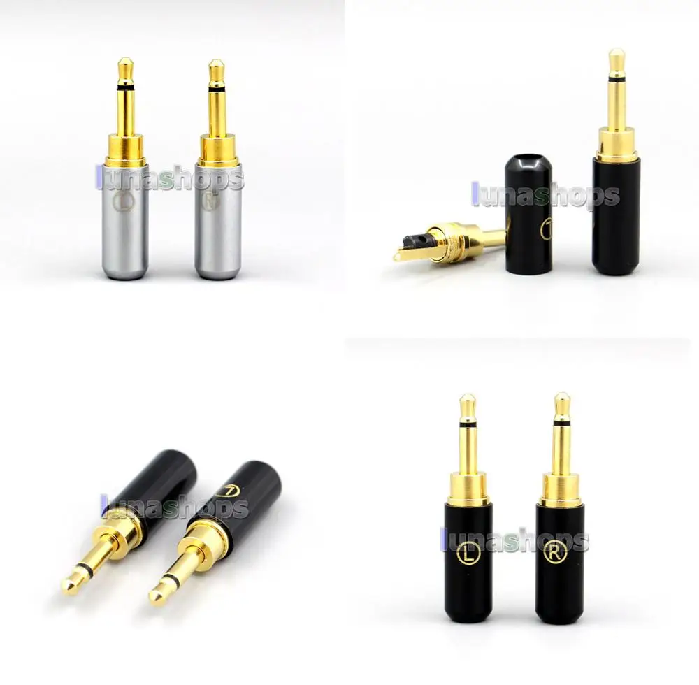 LN006439 1 пара наушников DIY моно контактный адаптер для oppo PM-1 PM-2 Hifiman HE560 HE-350 HE1000 V2