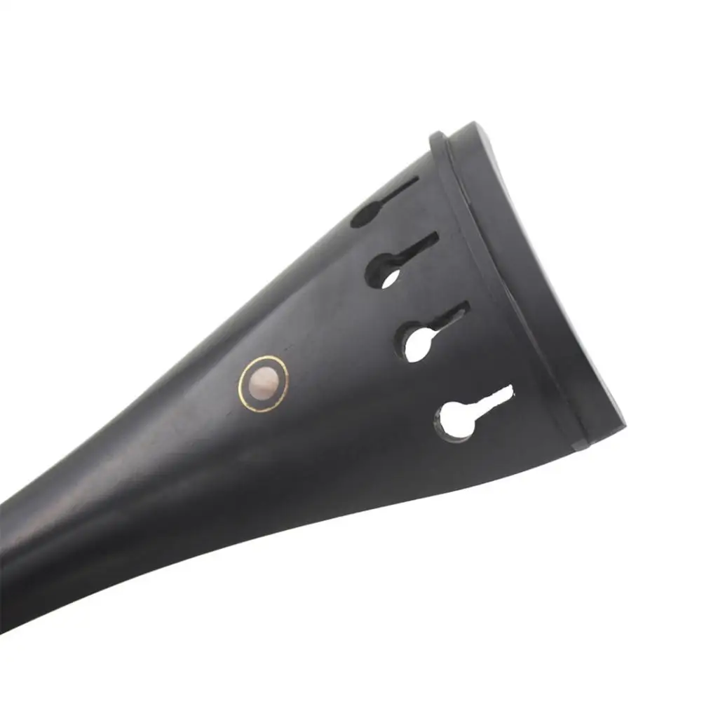 Violin Ebony Violoncello Accessory Tailpiece For 3/4 4/4 Violincello