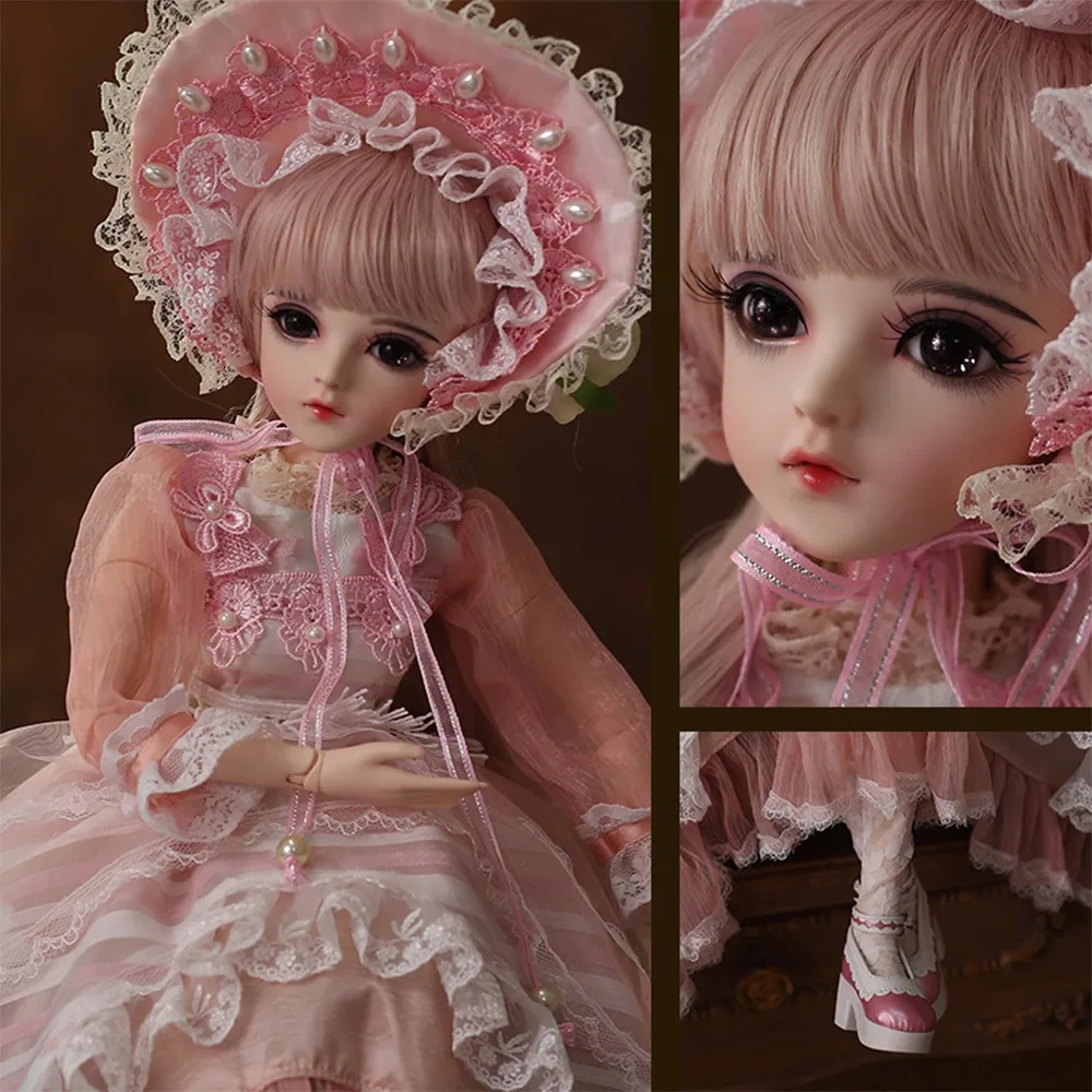 BJD, 1/3, 60 см, детские куклы со сменными глазами, силиконовая кукла для новорожденного, принцесса, малыши, игрушки для девочек