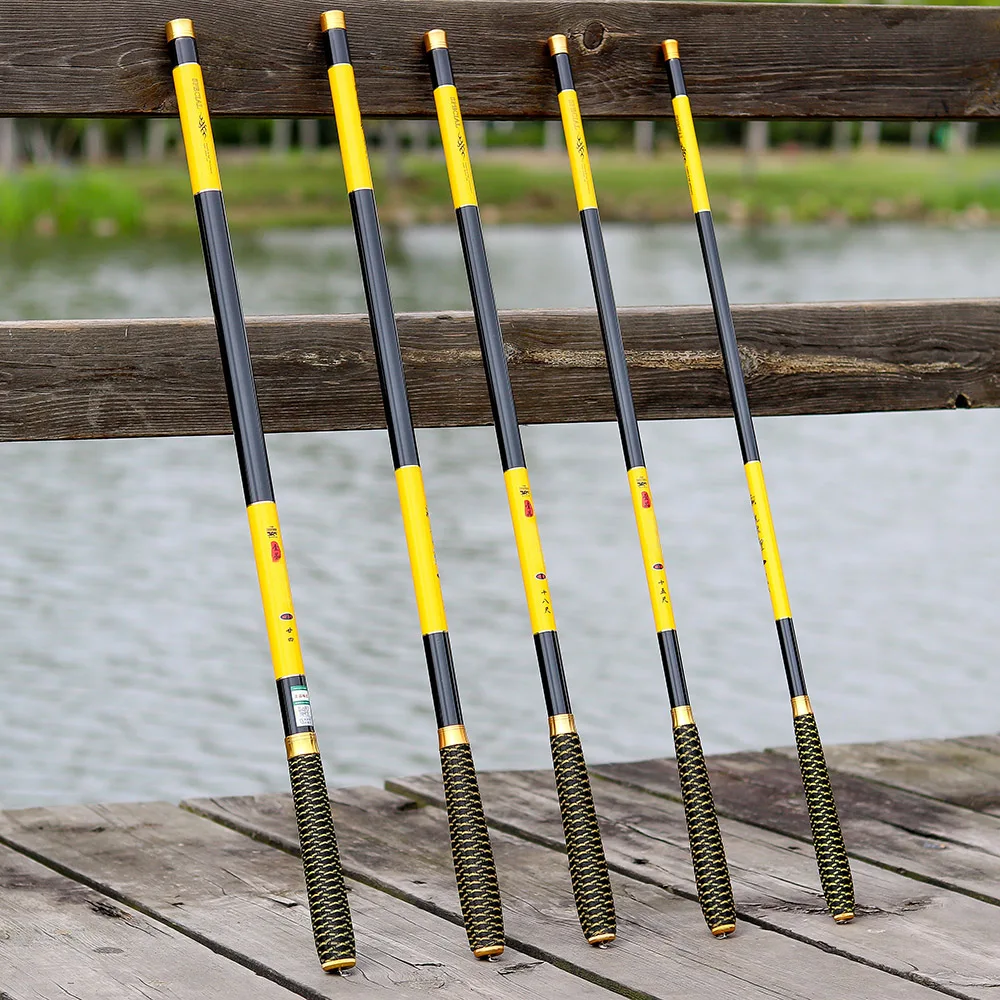 Fishing Rod 2.7M-7.2M Ultralight Hard Carbon Fiber Carp feeder Stream Pole  Telescopic Portable Outdoor Travel freshwater Tackle - AliExpress